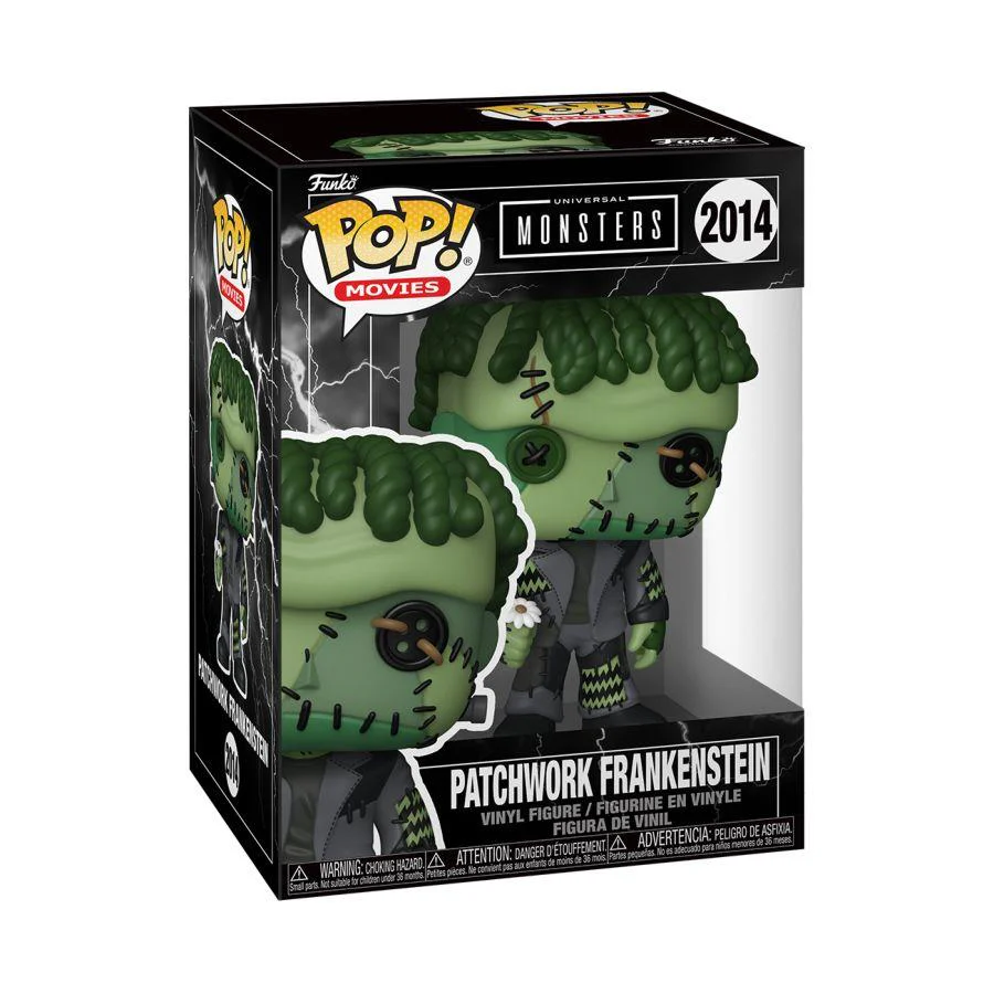 Universal Monsters - Frankenstein's Monster Patchwork Pop! Vinyl - Image 2