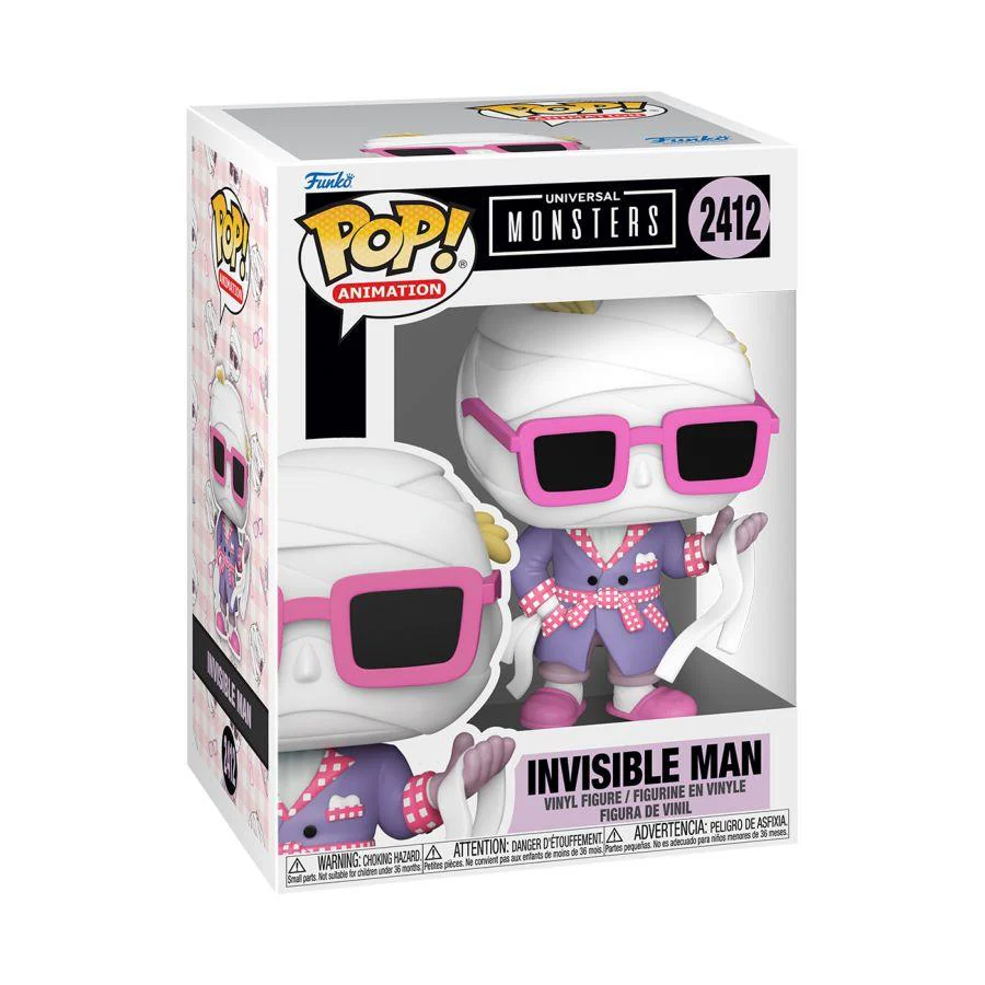 Universal Monsters - Invisible Man (Retro Anime) Pop! Vinyl - Image 2