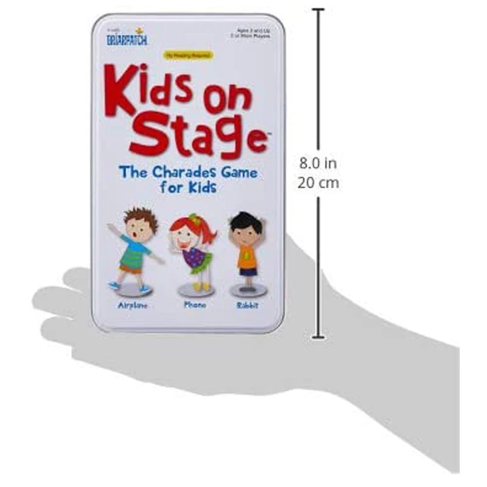 University Games Charades Kids on Stage Tin - Image 4
