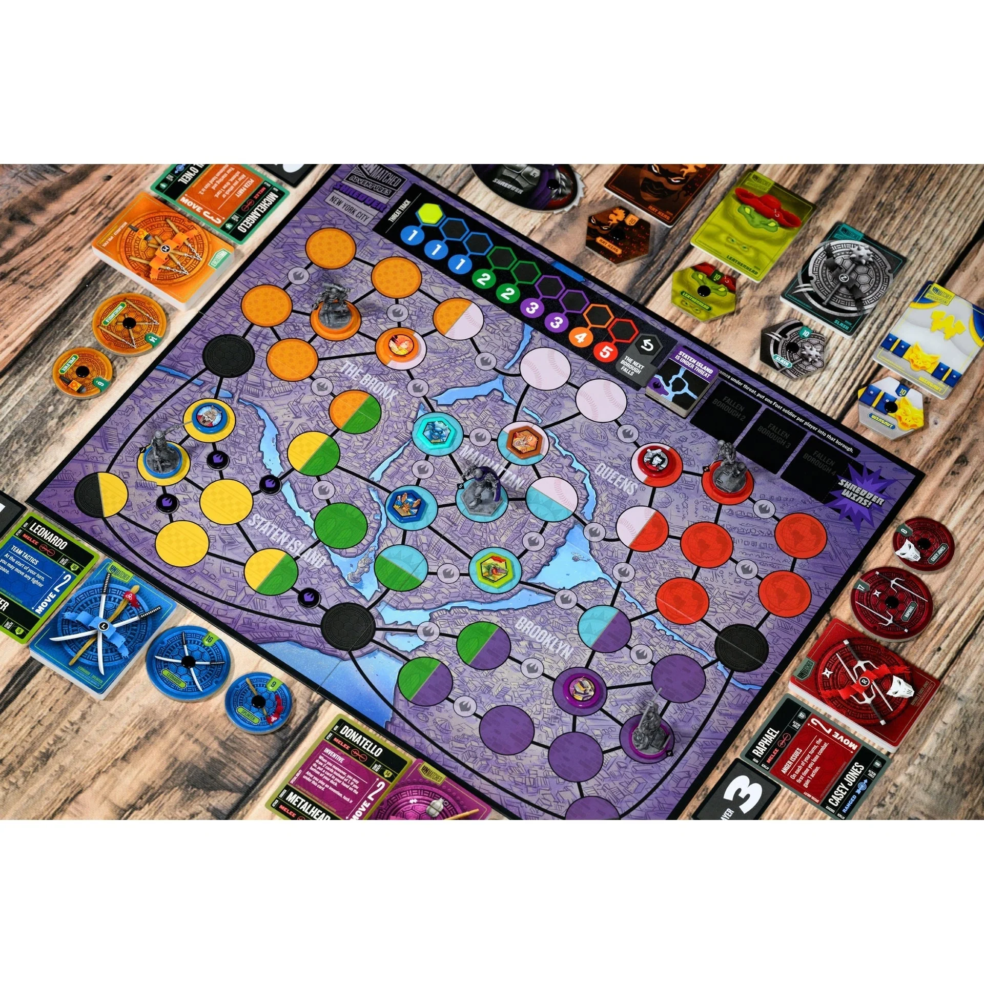 Unmatched Teenage Mutant Ninja Turtles - Core Game (Pizza-Rama Edition) - Image 7