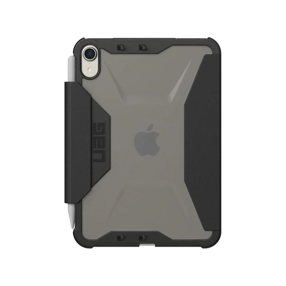 Urban Armour Gear Plyo Folio Case For iPad Mini Gen 6 2021 (Black/Ice)