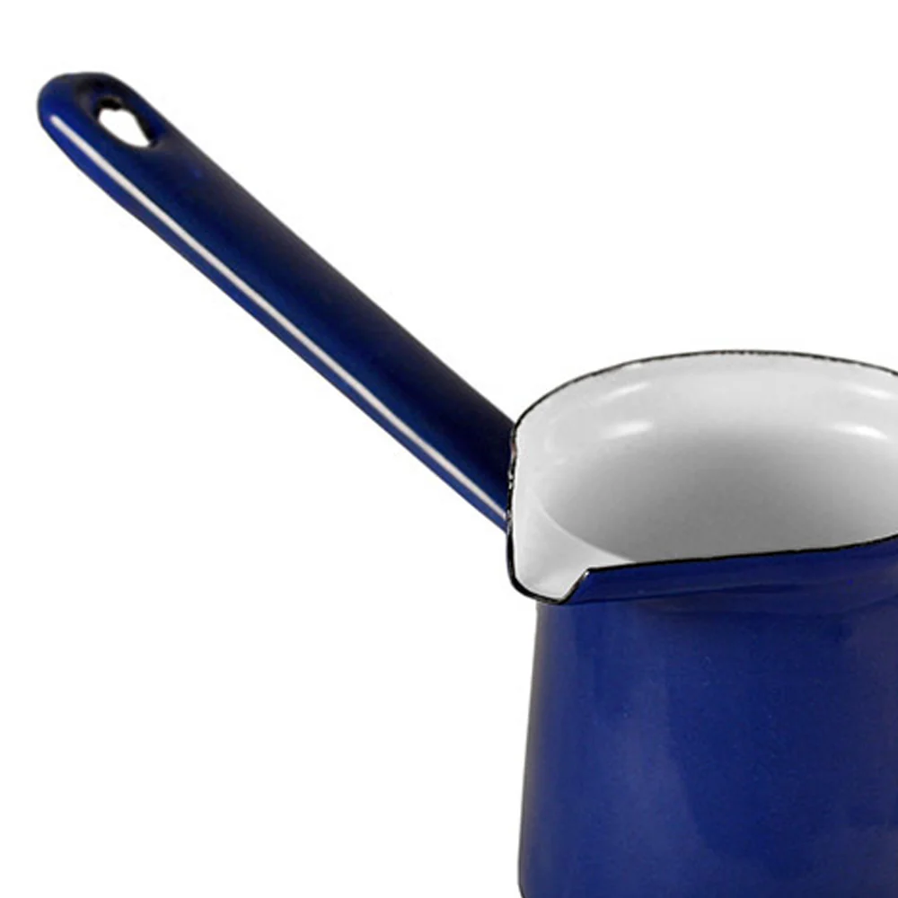 Urban Style 125ml Enamelware Turkish 3 Coffee Pot (Blue) - Image 3