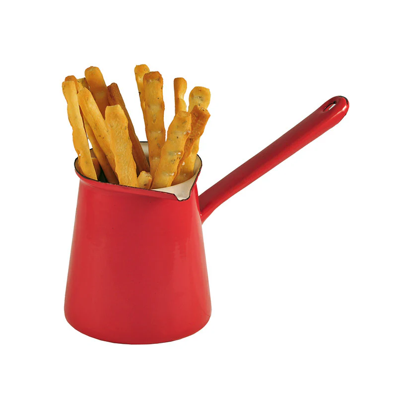 Urban Style 7cm Enamel 750ml Turkish Coffee Pot (Red) - Image 2