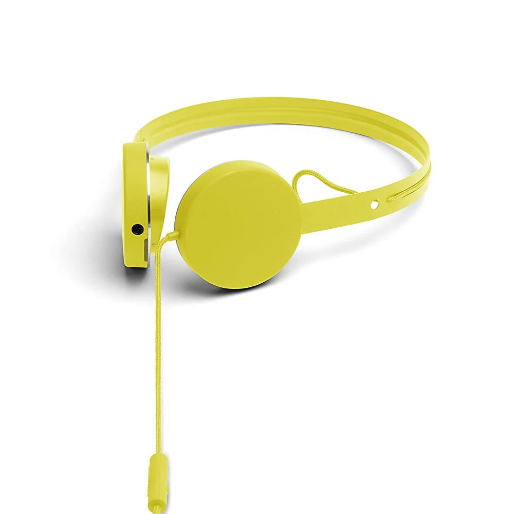 Urbanears Humlan On-Ear Headphones with Mic & Remote (Citrus) - Image 2