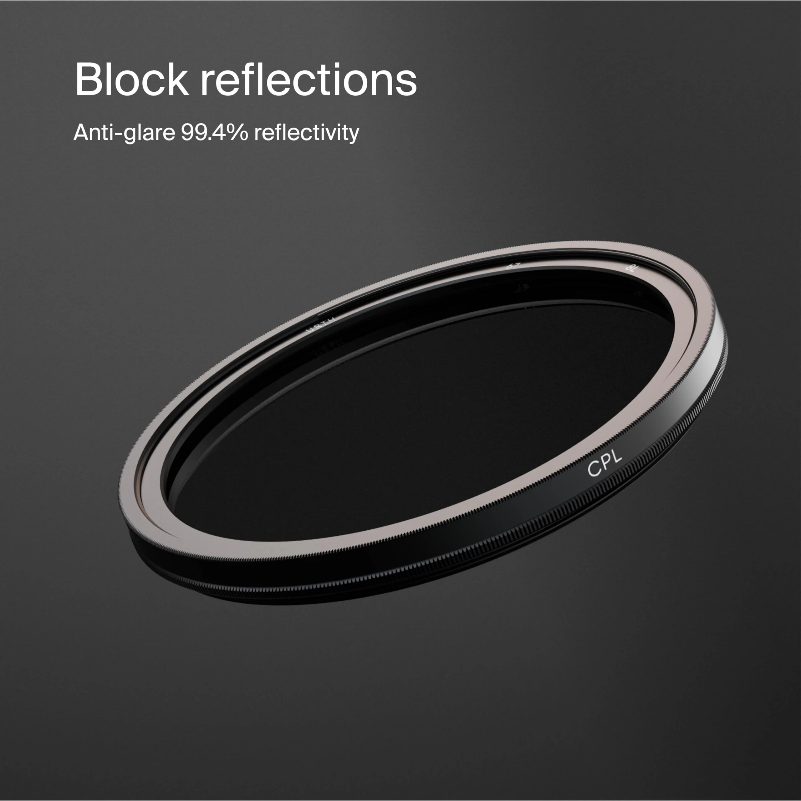 Urth 77mm Circular Polarizing (CPL) Lens Filter - Image 2