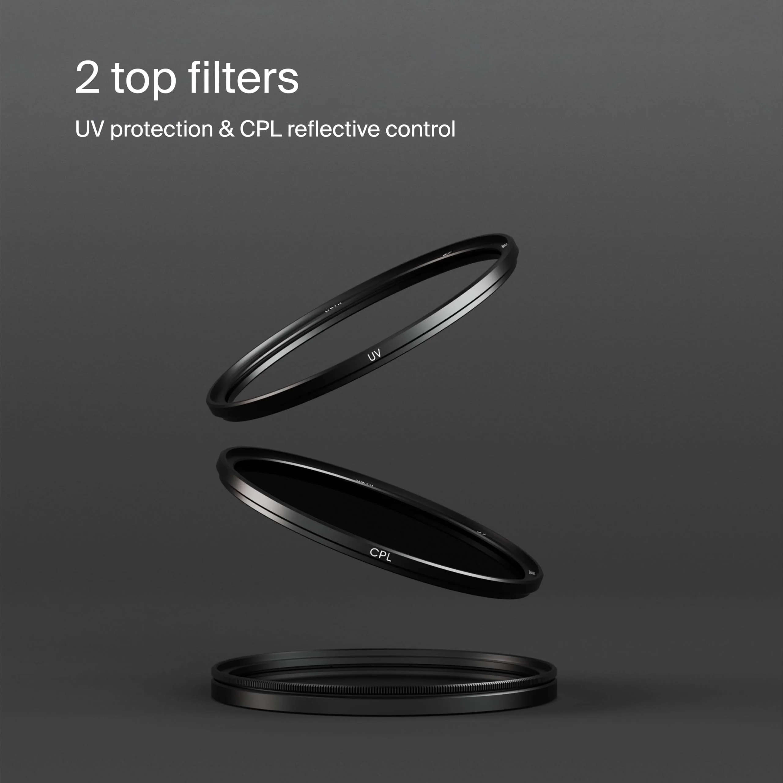 Urth 77mm Magnetic UV + Circular Polarizing (CPL) Lens Filter Kit (Plus+) - Image 2