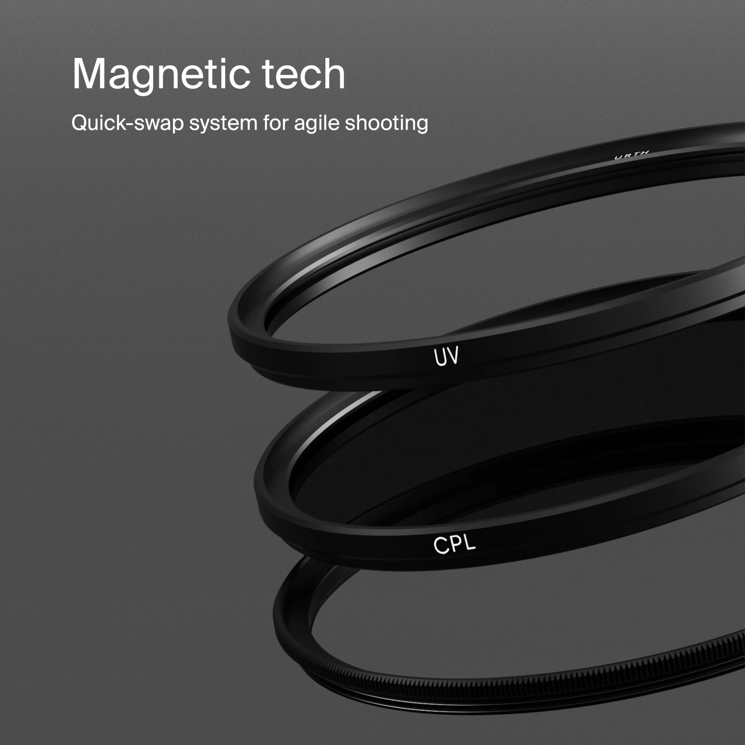 Urth 77mm Magnetic UV + Circular Polarizing (CPL) Lens Filter Kit (Plus+) - Image 4
