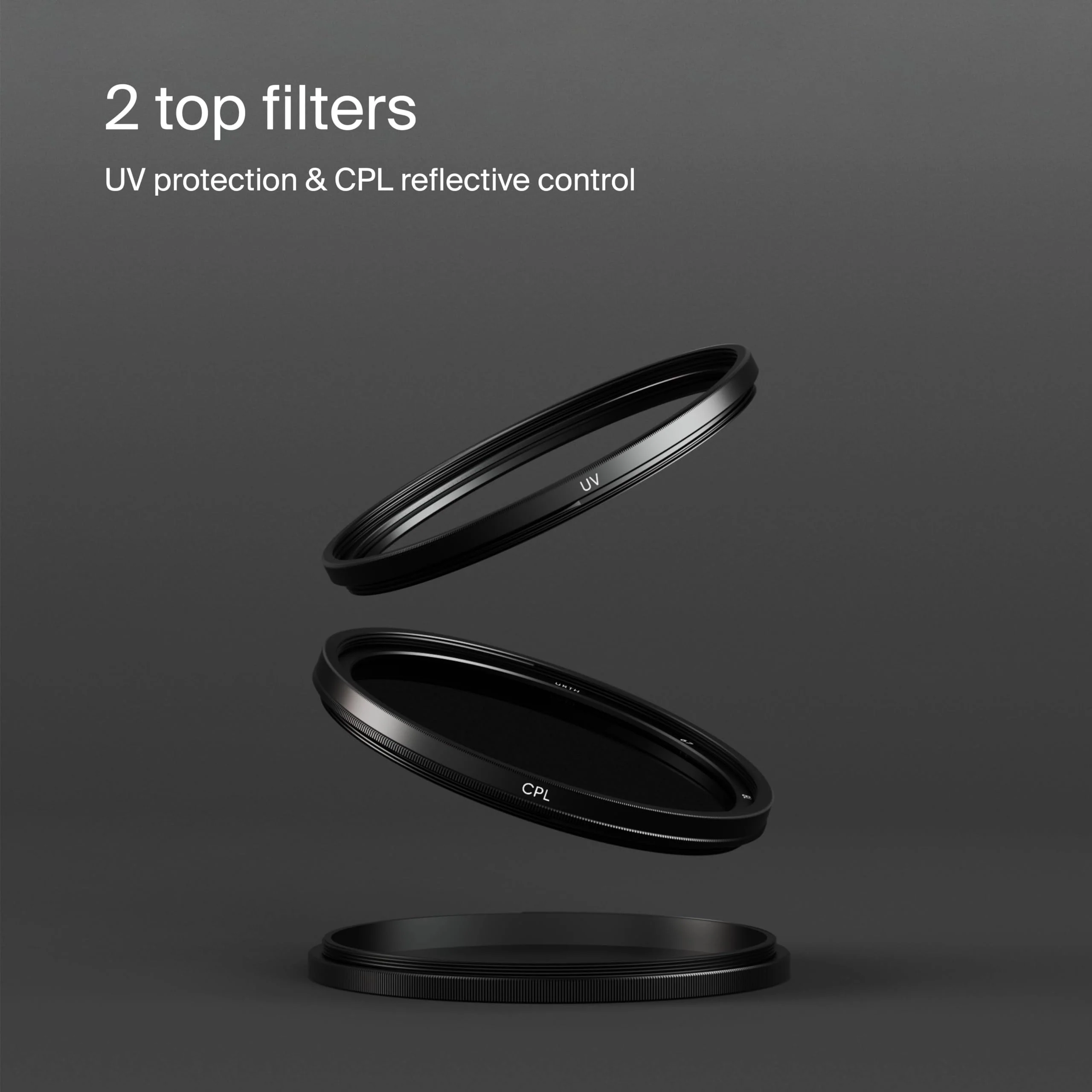 Urth 95mm UV + Circular Polarizing (CPL) Lens Filter Kit (Plus+) - Image 2