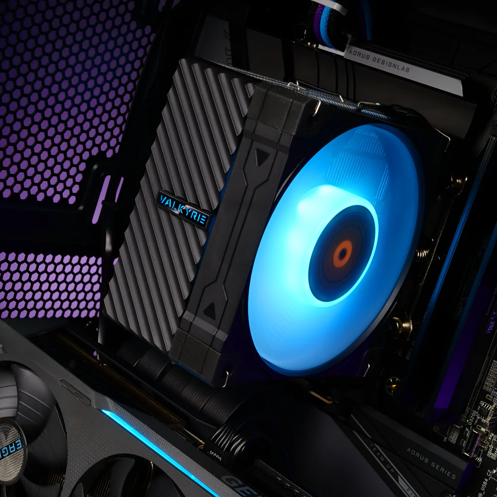 Valkyrie Surge SL125 CPU Cooling PWN ARGB CPU Cooler (Black) - Image 10