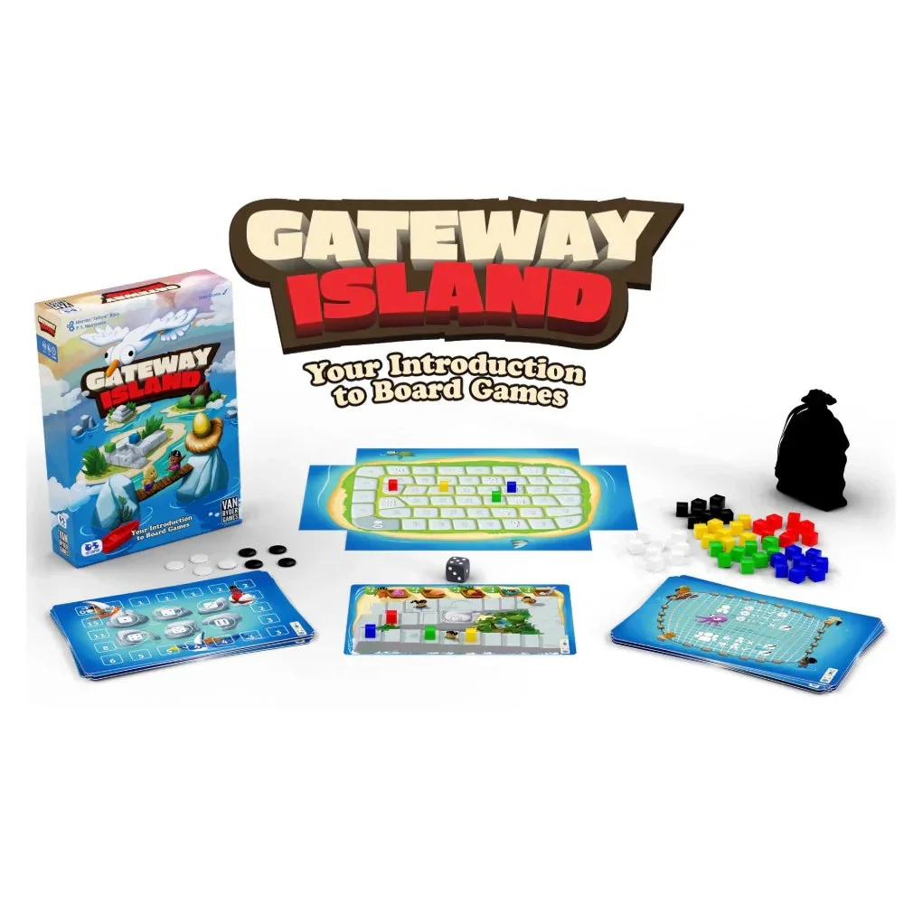 Van Ryder Games Gateway Island Family Game - Image 2