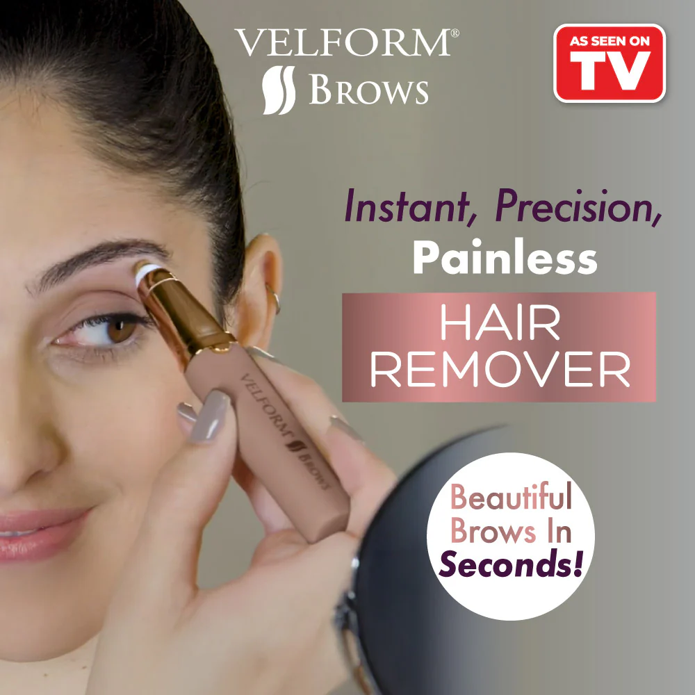 Velform Brows Portable Painless Eyebrow Hair Remover - Image 2