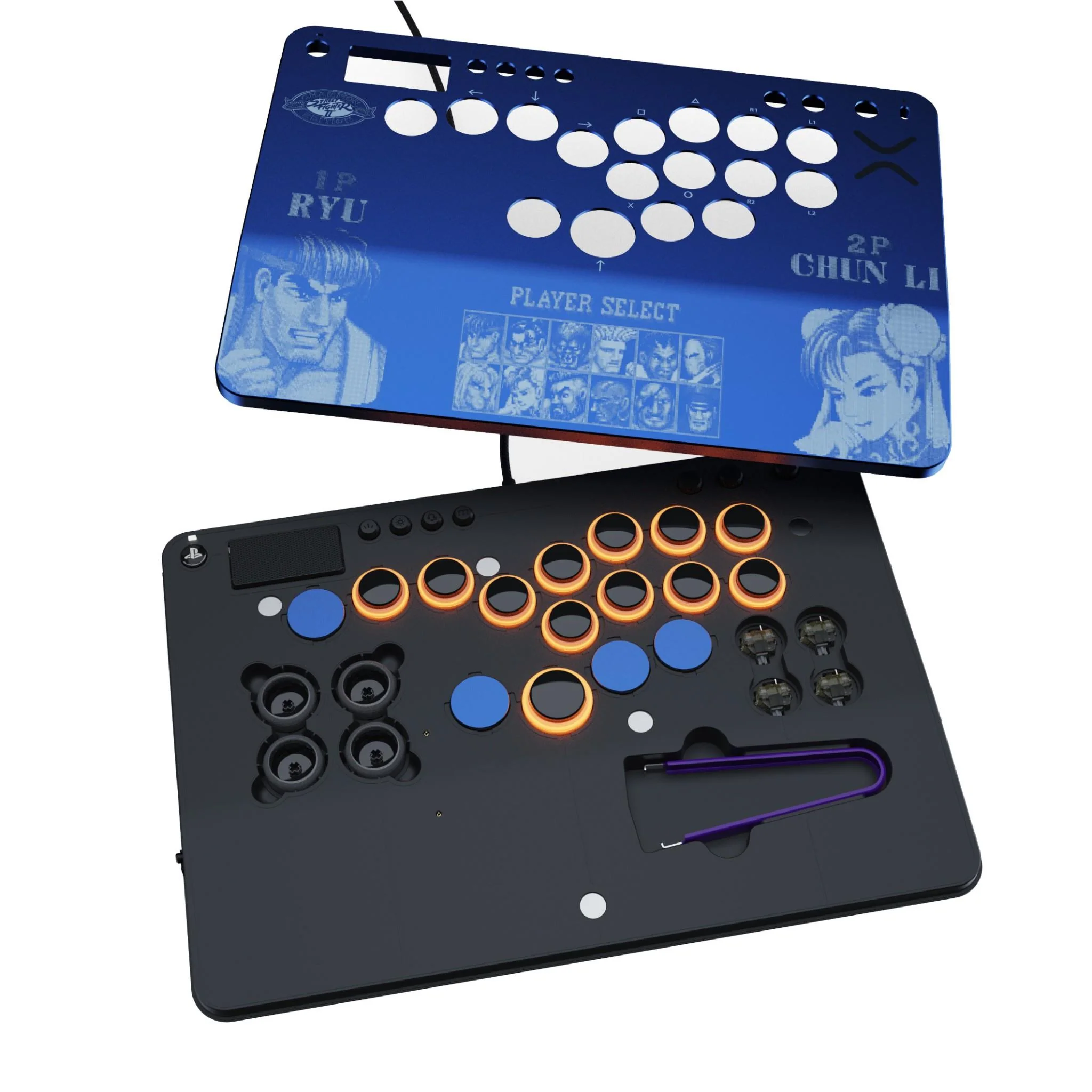 Victrix Pro KO Leverless Fight Stick (Street Fighter II: Champion Edition) - Image 4