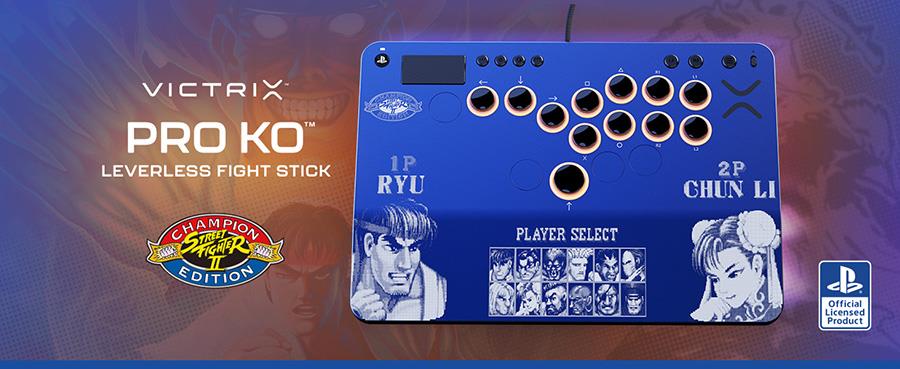 Victrix Pro KO Leverless Fight Stick (Street Fighter II: Champion Edition) - Image 9