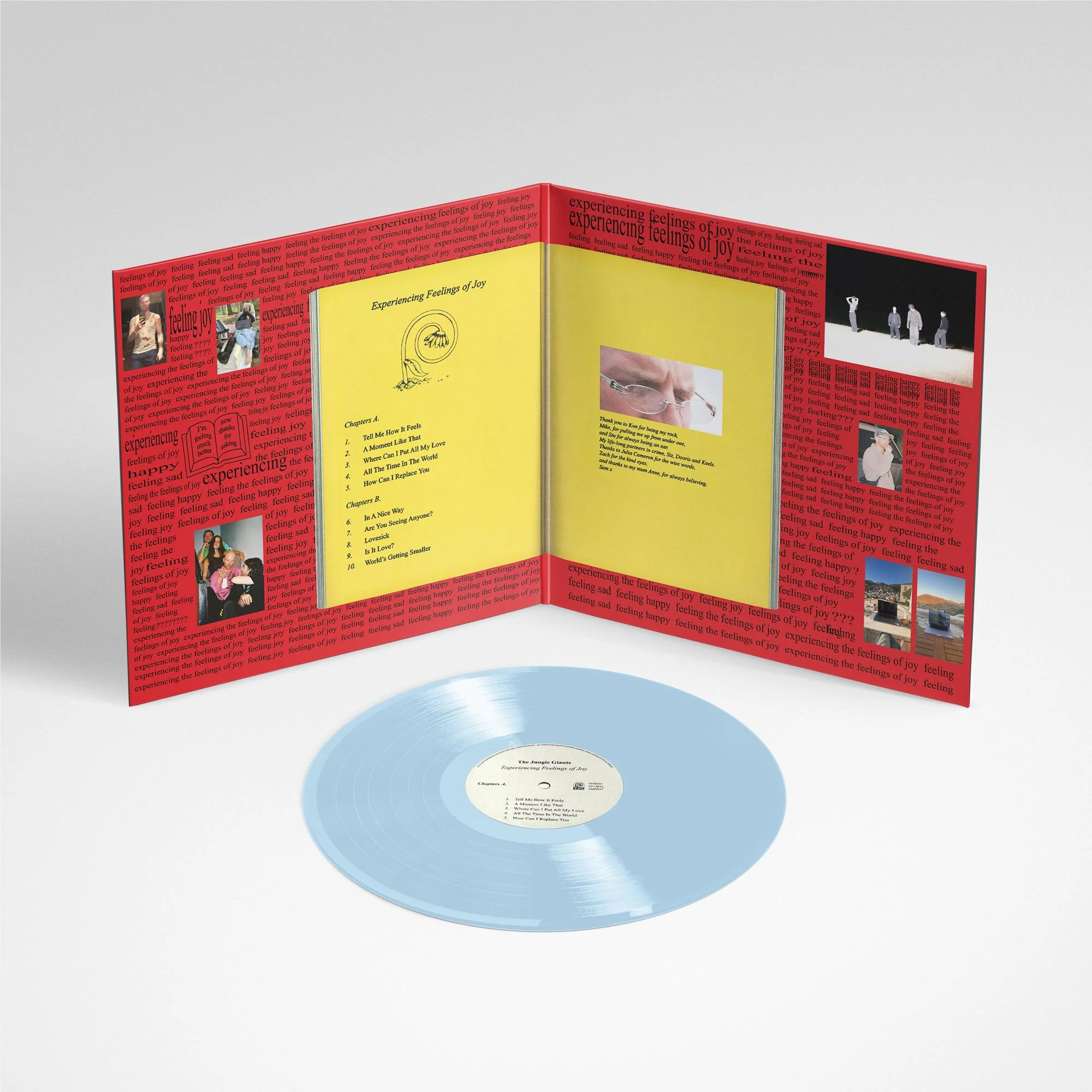 Experiencing Feelings Of Joy (Opaque Blue Vinyl)