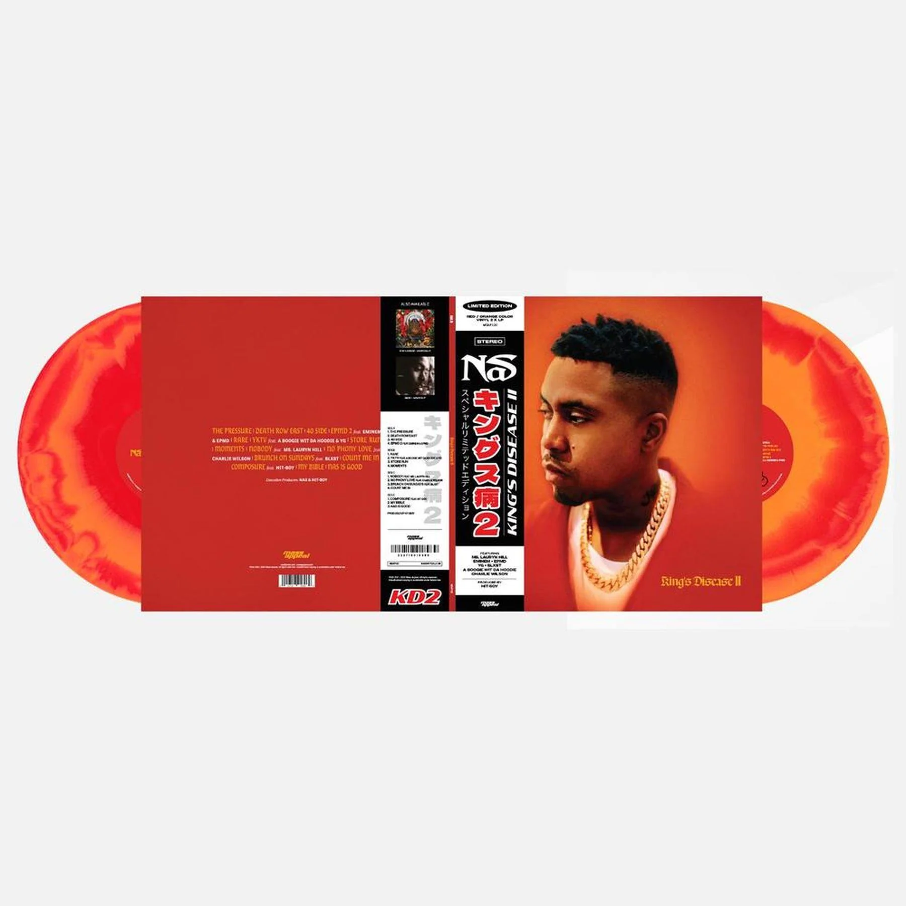 King's Disease II (Limited Red / Orange Colour Vinyl) - Image 2