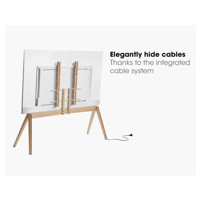 Vogel's NEXTOP2 Scandinavian Design Floor Stand For 55-77" TV (Natural) - Image 3