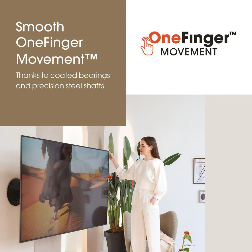Vogel's Signature TVM7655 Full Motion Mount For 40-77" TV (White) - Image 3