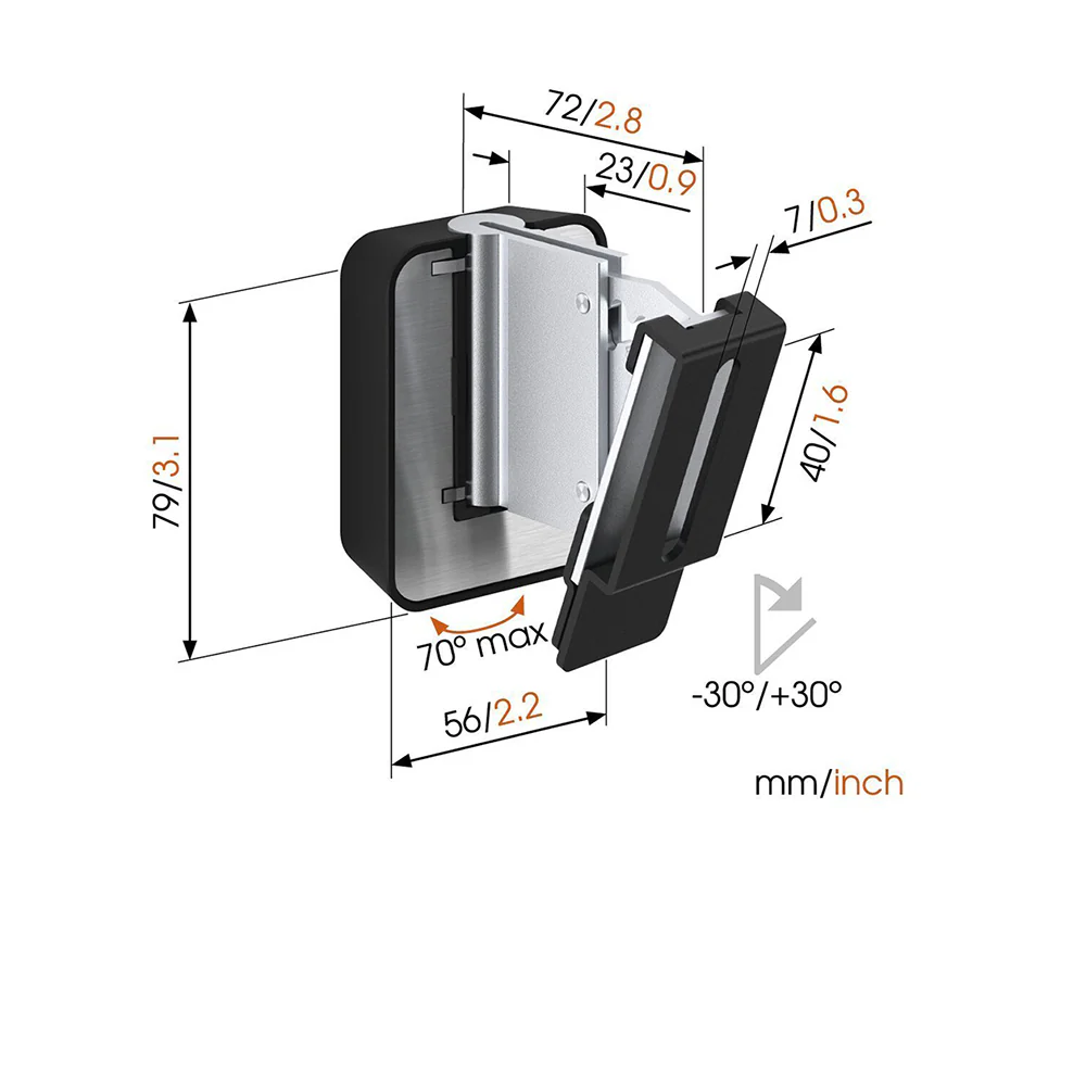 Vogel's Sound 3200W Tiltable Wall Mount For Speaker (White) - Image 3