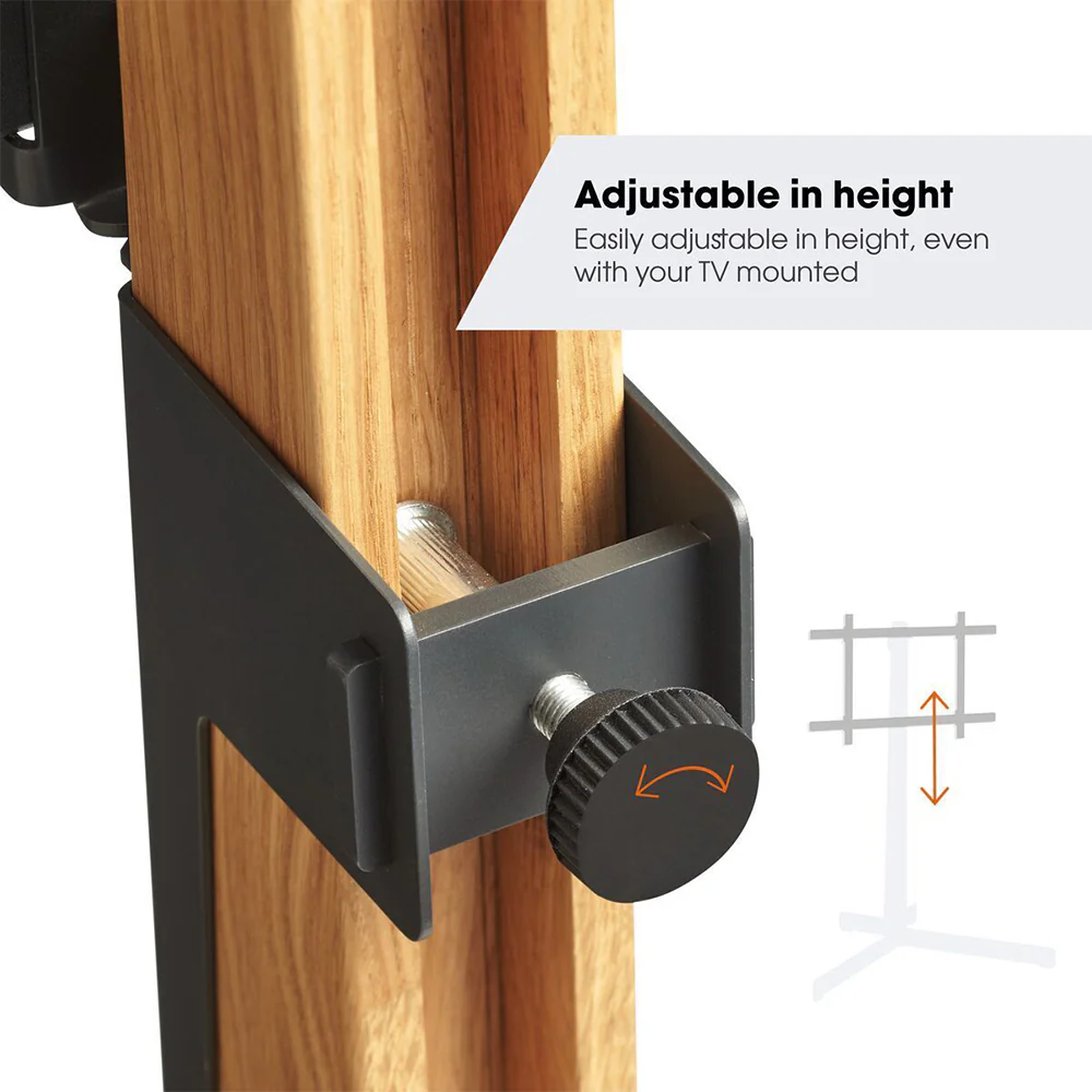 Vogel's TVS3695 Floor Stand For 40-77" LED TV (White) - Image 2