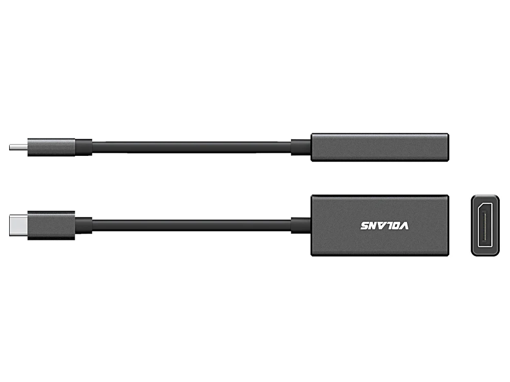 Volans Aluminium 4K 60Hz USB-C to DisplayPort Adapter (VL-UCDP-S) - Image 3