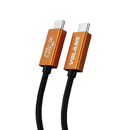 Volans Aluminium USB4 Male to Male Cable - 1m (VL-UT41)