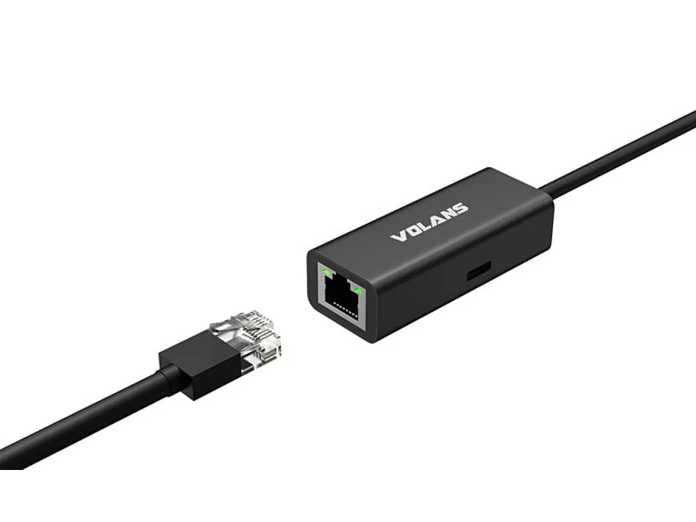 Volans VL-RJ45-CP Aluminium USB-C to Gigabit Ethernet Network Adapter - Image 4