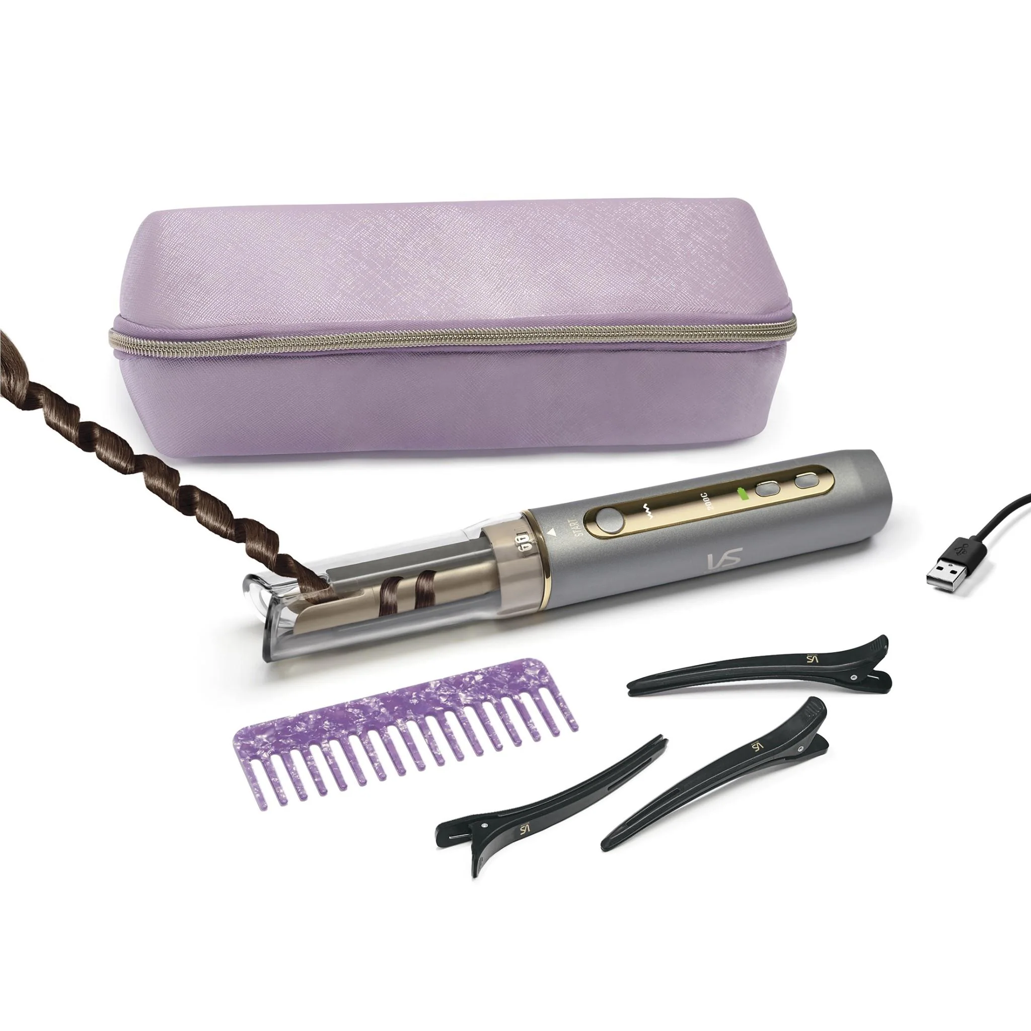VS Sassoon Curl Secret Cordless Ceramic Auto Curler - Image 2