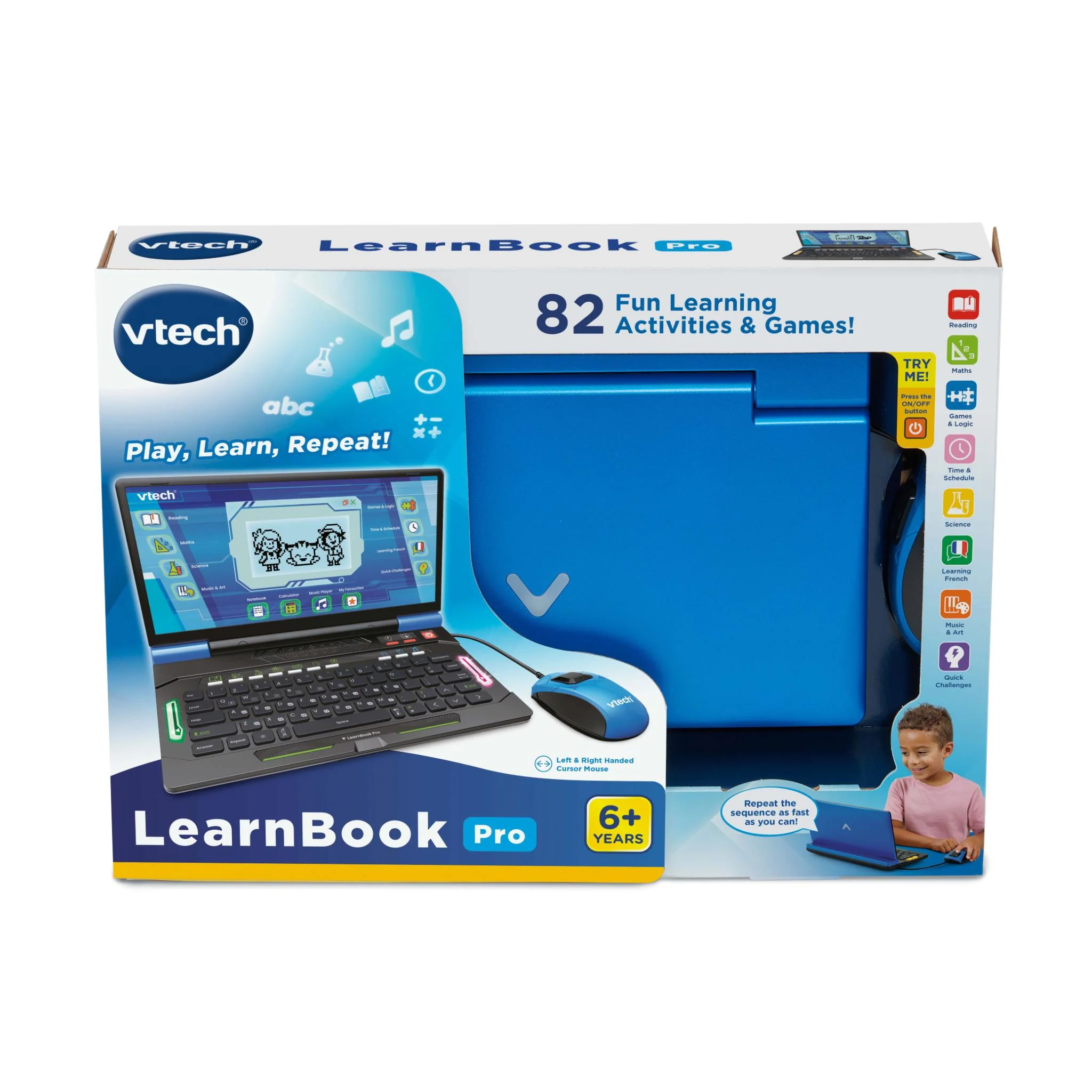 VTech LearnBook Pro Laptop (Blue) - Image 5