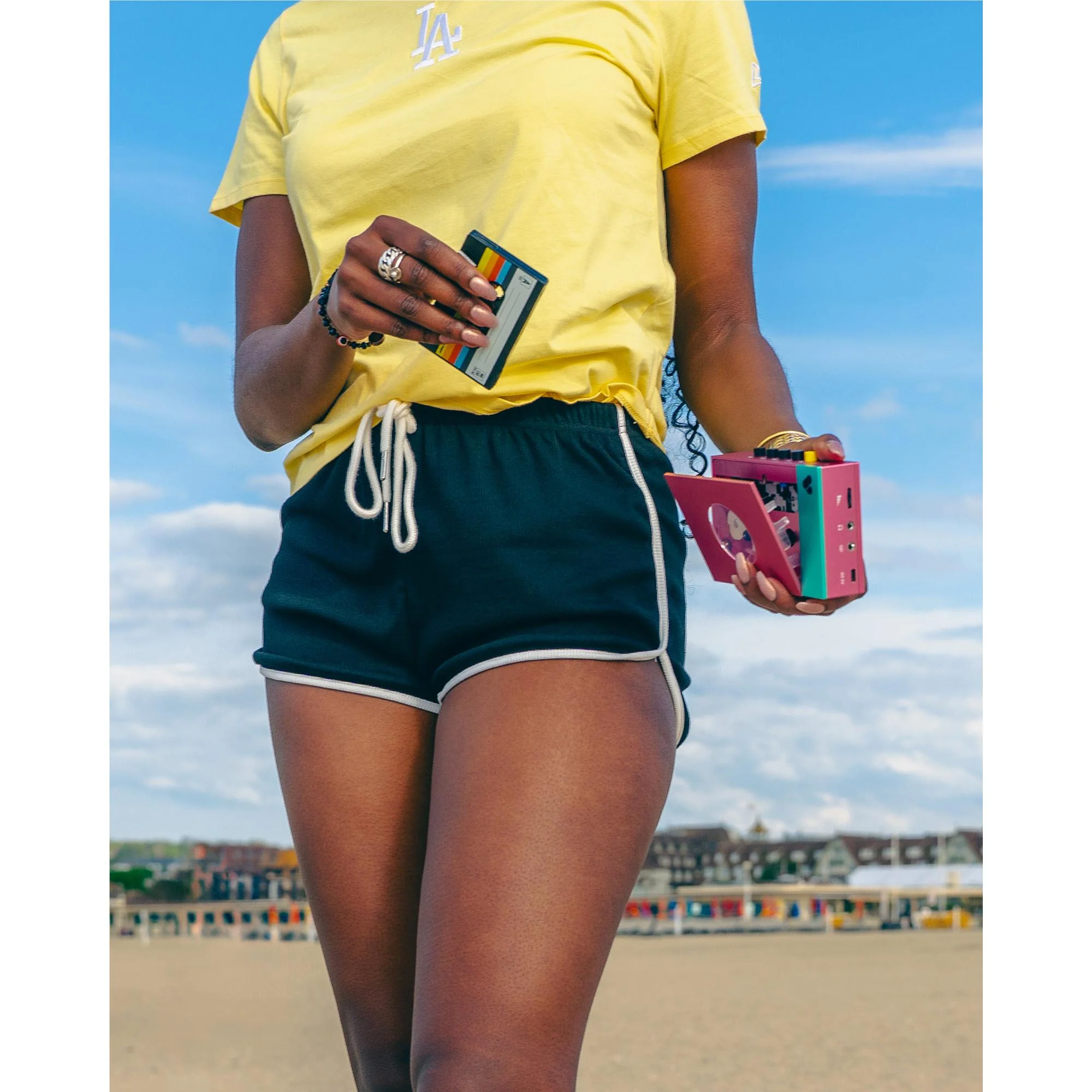 We Are Rewind Portable Bluetooth Cassette Player (Edith Pink & Green) - Image 5