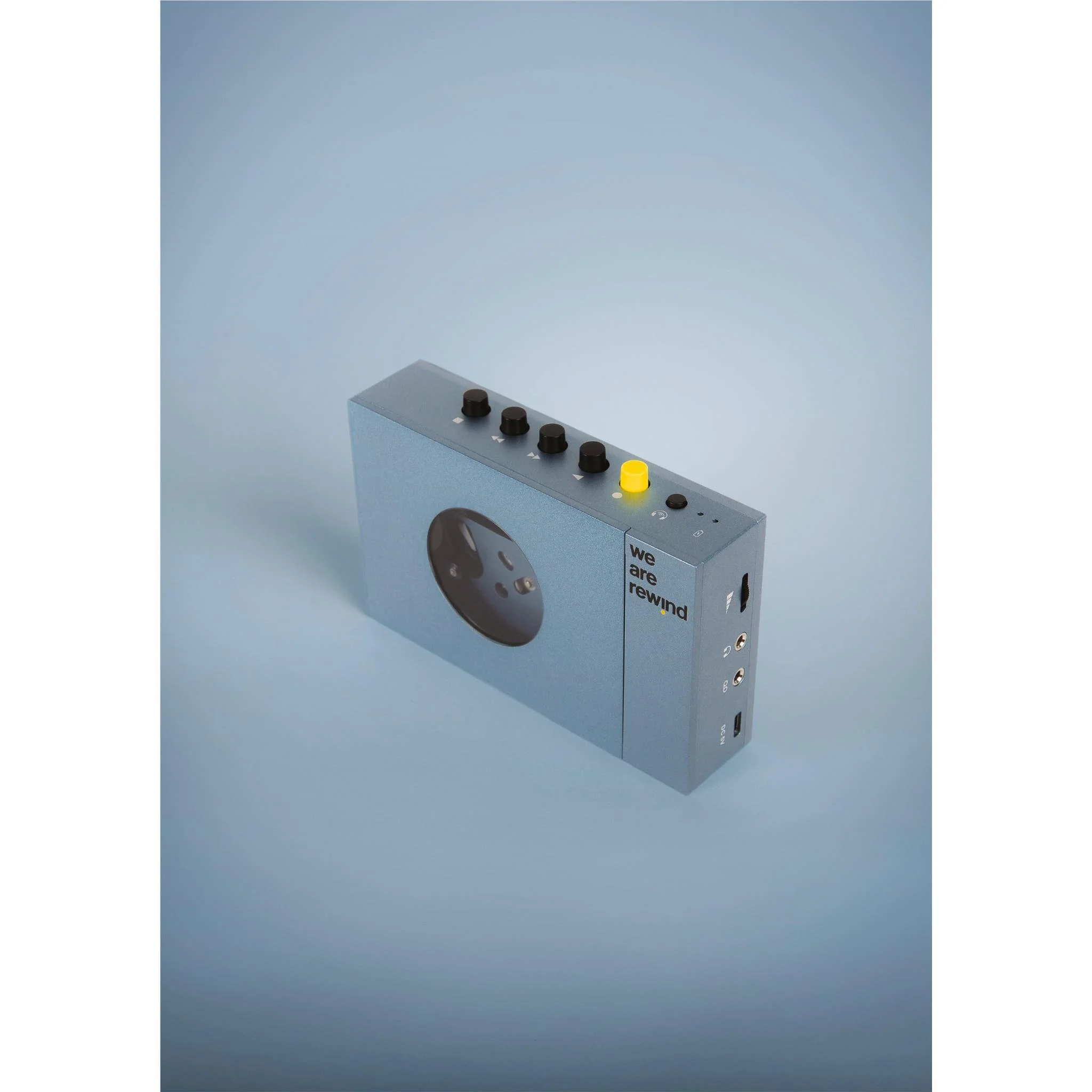 We Are Rewind Portable Bluetooth Cassette Player (Kurt Blue) - Image 3