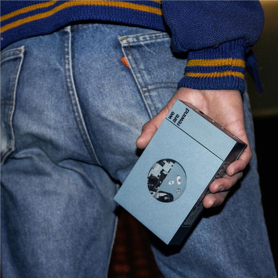 We Are Rewind Portable Bluetooth Cassette Player (Kurt Blue) - Image 6