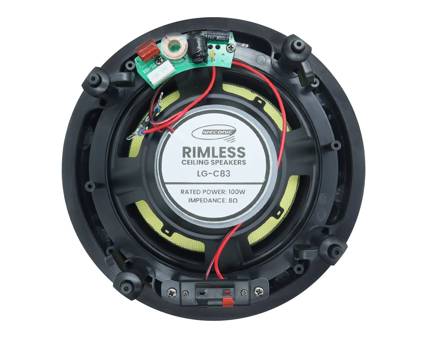 Weconic 8" 200W Rimless Ceiling Speakers - Image 7