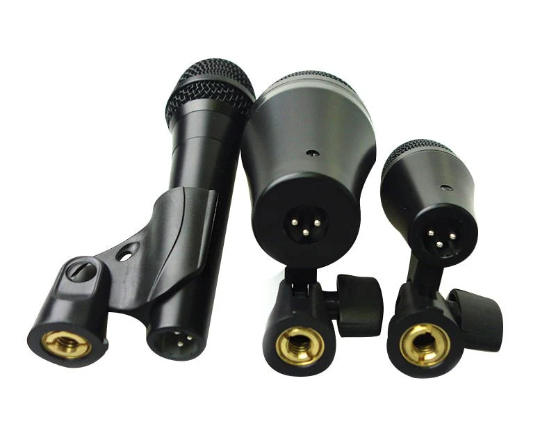 Weconics 7 Piece Drum Microphone Kit Bass Snare Tom Overhead Mics - Image 3