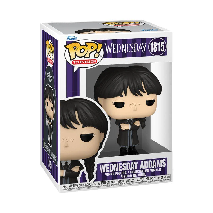 Wednesday (TV) - Wednesday Addams (Coat) Pop! Vinyl - Image 2