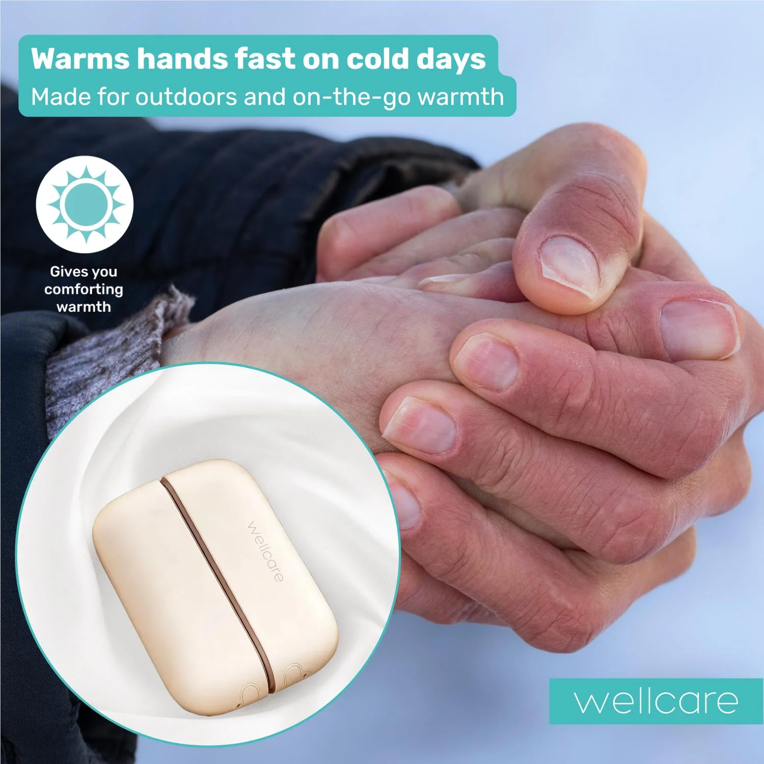 Wellcare Magnetic Hand Warmer - Image 2