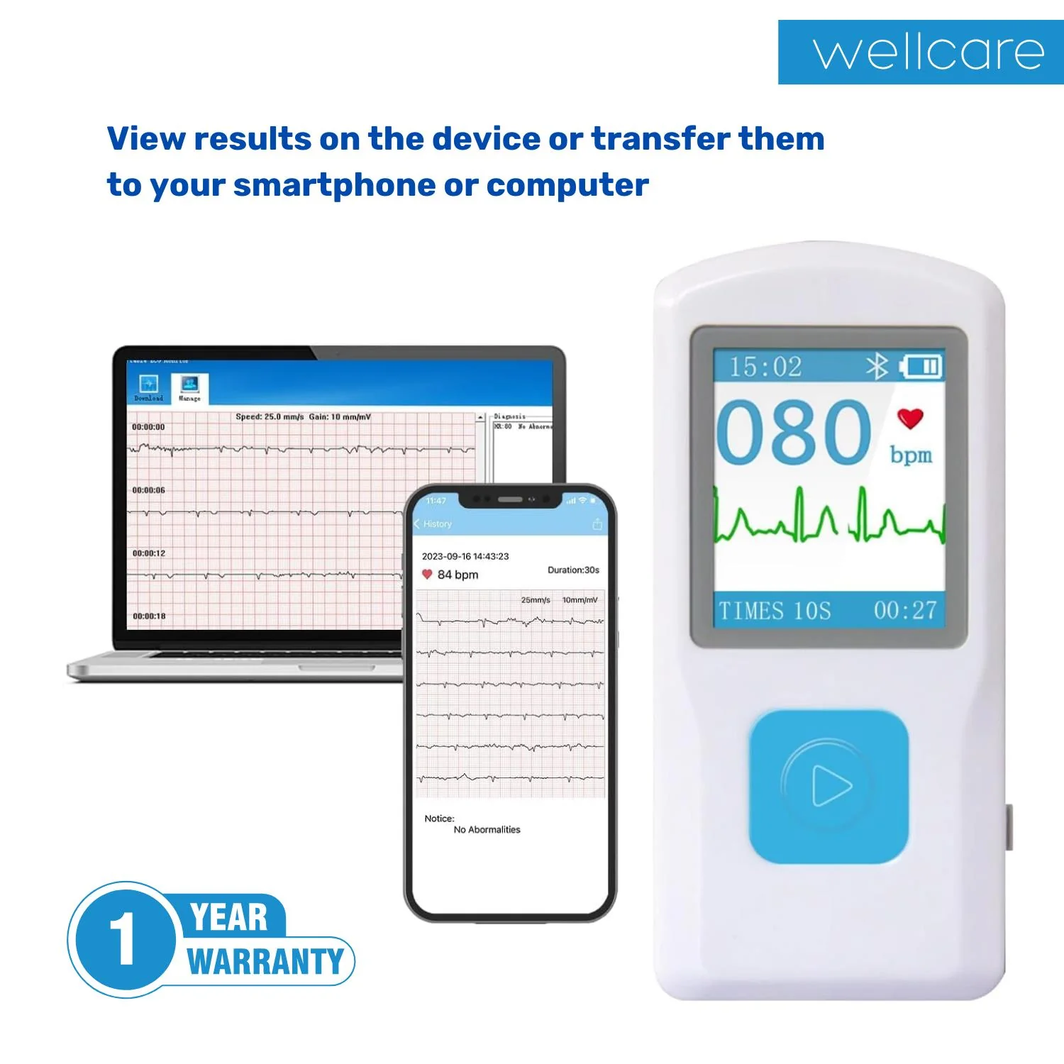 Wellcare Portable ECG Monitor - Image 9
