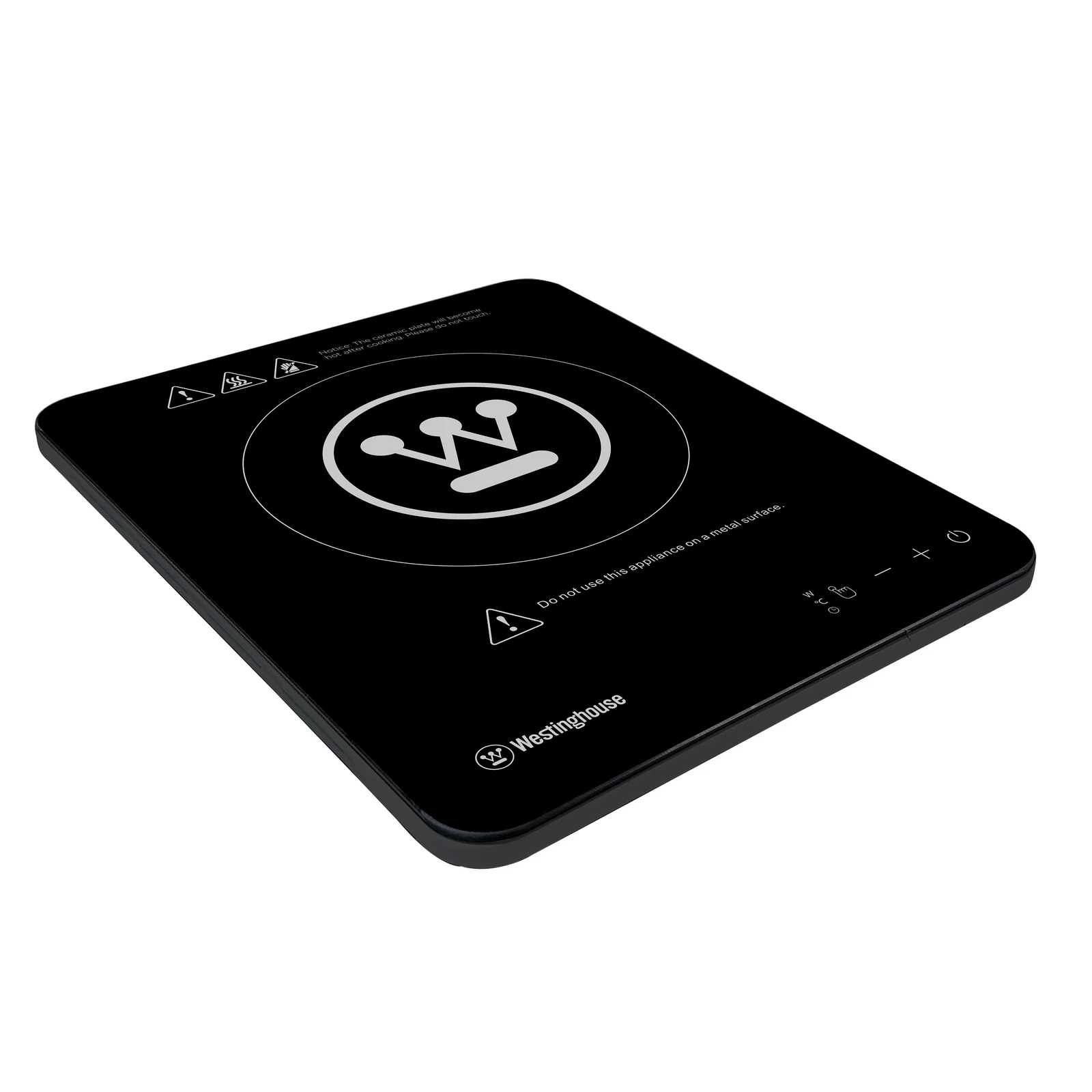 Westinghouse Tablet Style Induction Electric Cooktop 2000W Super Slim Single - Black (WHIC03K) - Image 6