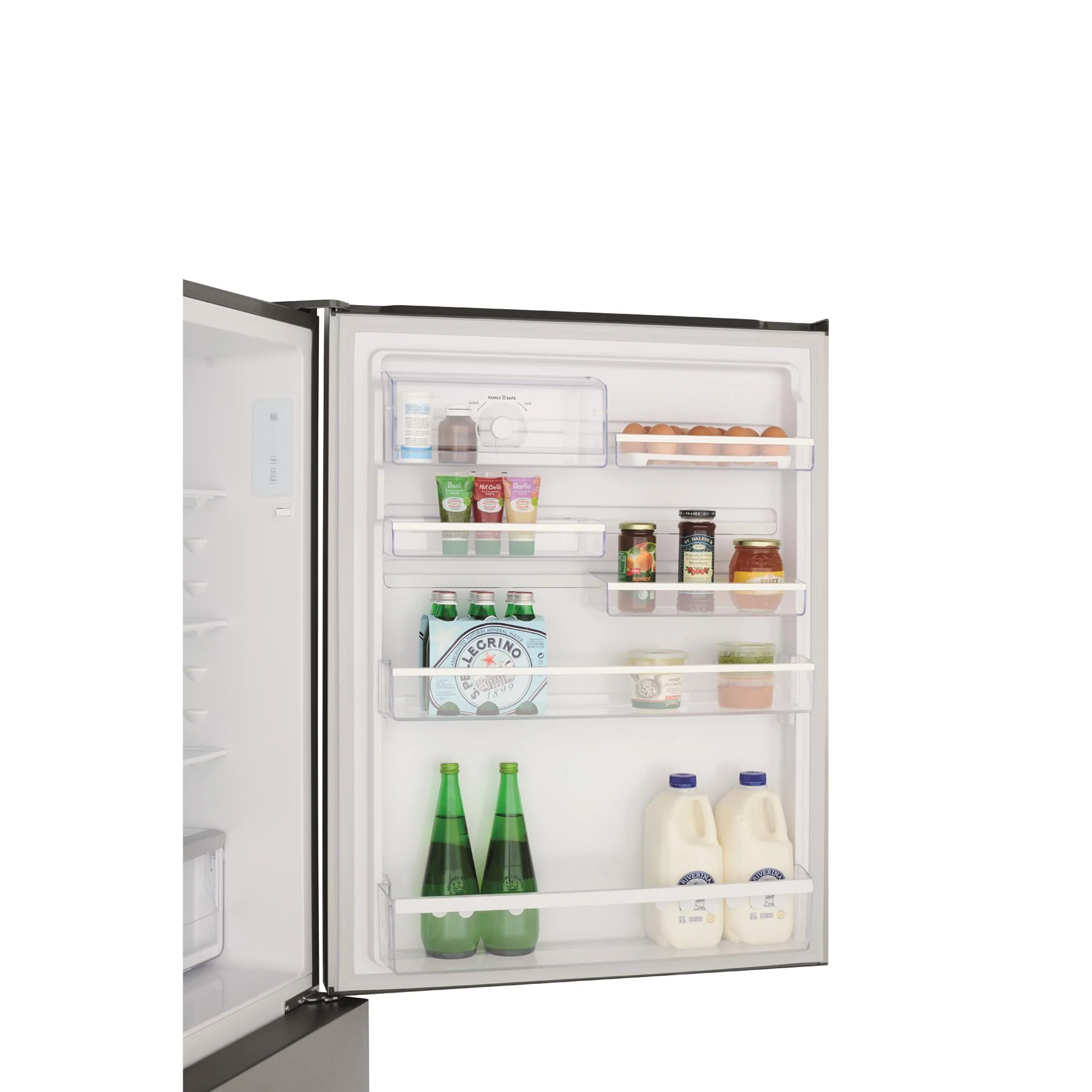 Westinghouse WBE5304BC-R 496L Bottom Mount Fridge (Dark Stainless Steel) [Right] - Image 7