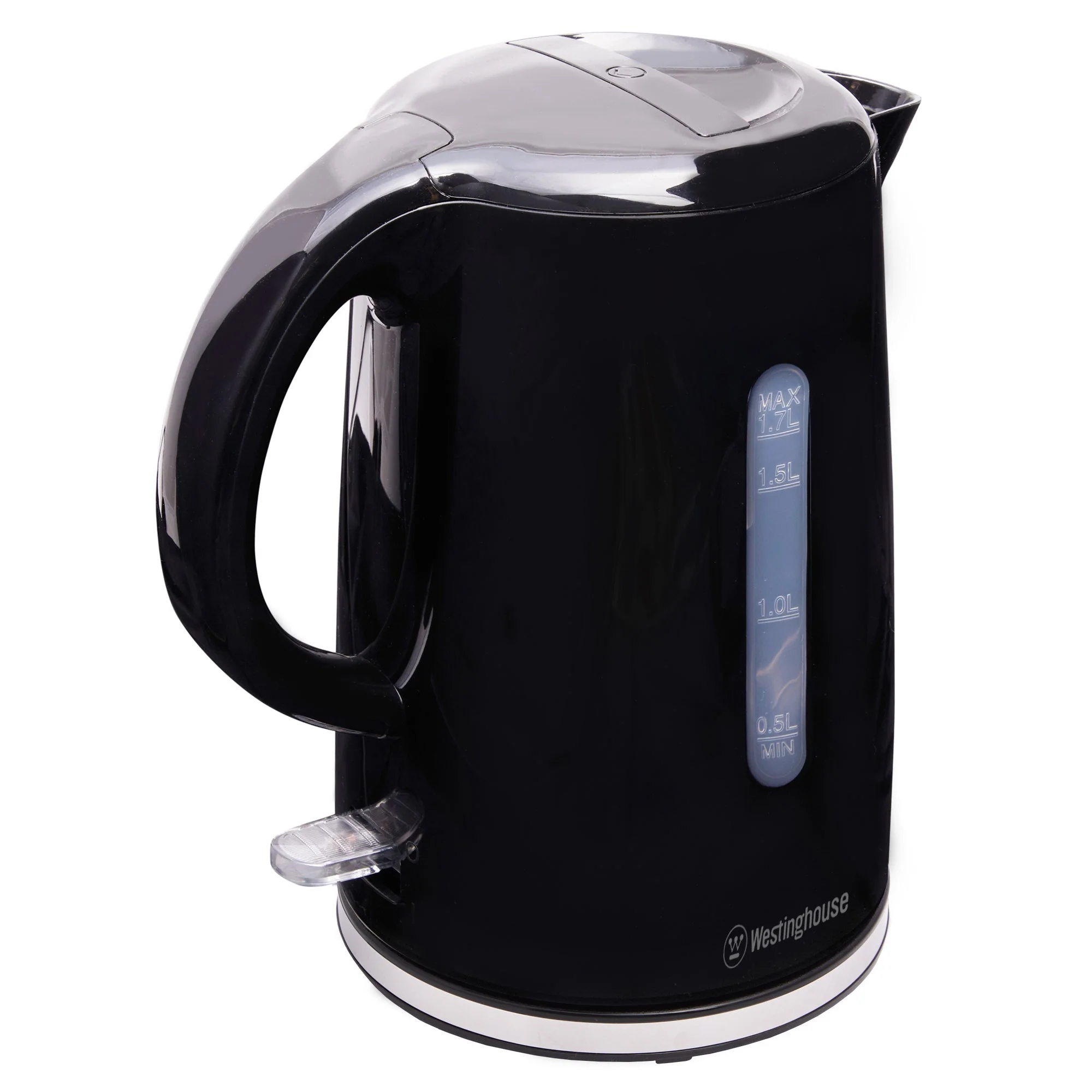 Westinghouse WHKE12K 1.7 L Electric Kettle with Silver-Trim Base (Black) - Image 8