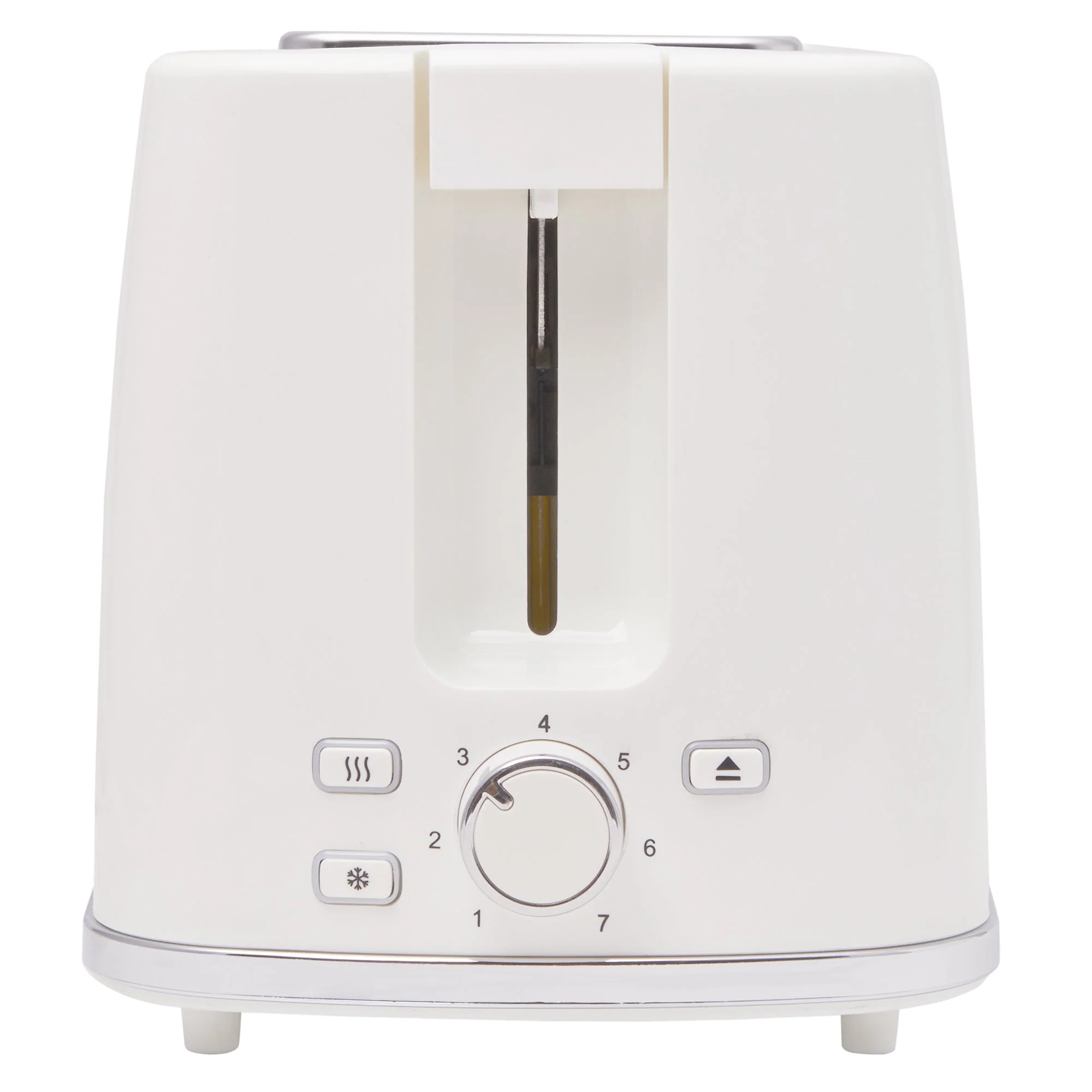 Westinghouse WHTS2S12K 2-Slice Toaster with Chrome Trim (White) - Image 8