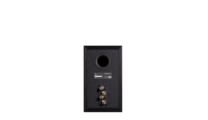 Wharfedale Diamond 12.1 Bookshelf Loudspeakers - Pair (Light Oak) - Image 3