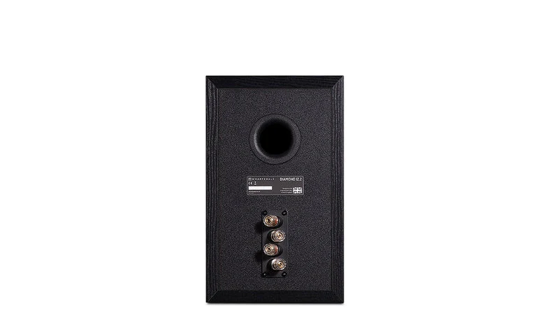 Wharfedale Diamond 12.2 Bookshelf Loudspeakers - Pair (Black) - Image 3