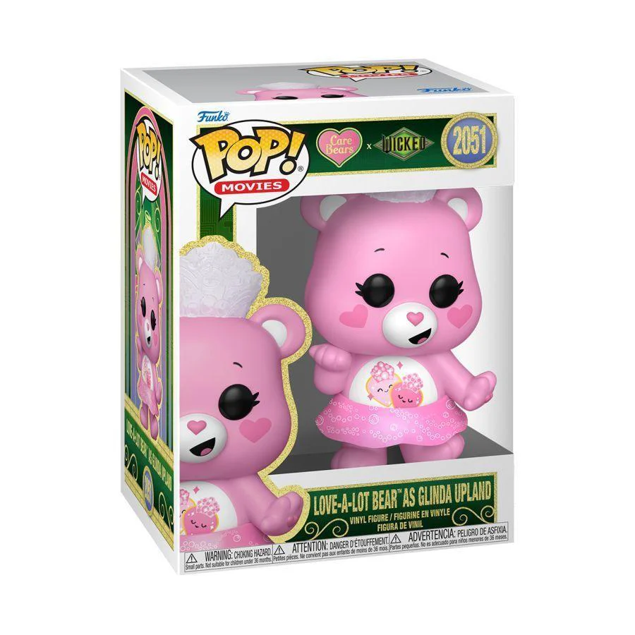 Wicked x Care Bears – Love-A-Lot Bear as Glinda Upland Pop! Vinyl - Image 2