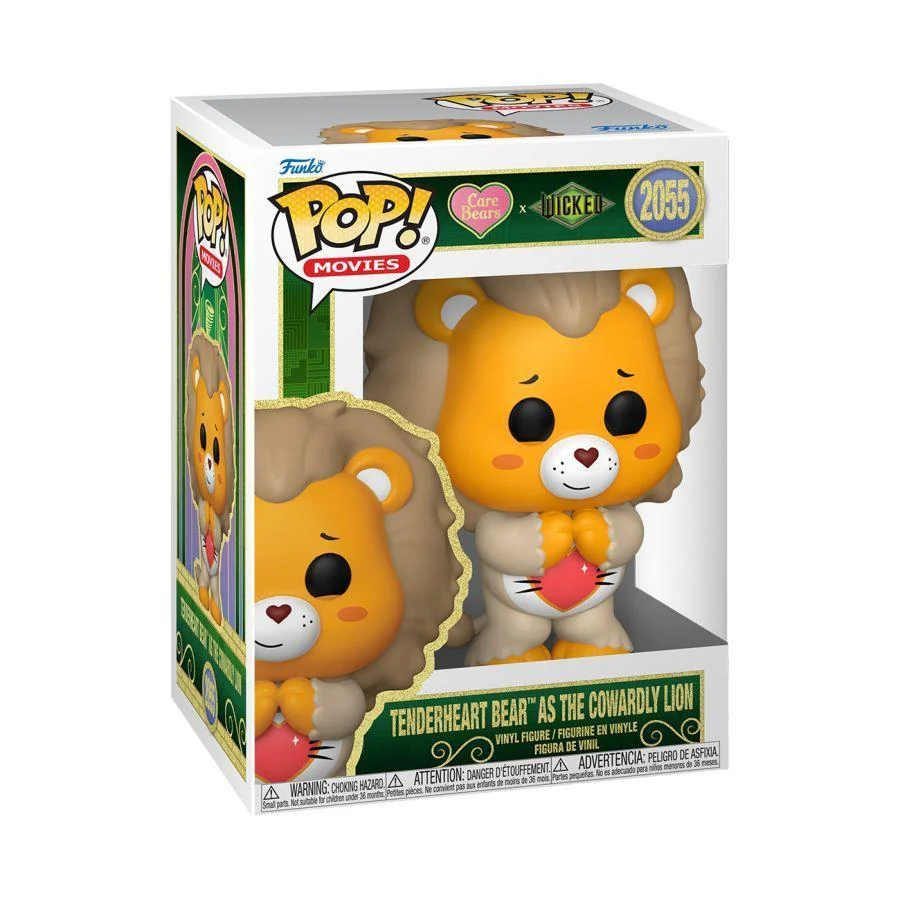 Wicked x Care Bears â Tenderheart Bear as The Cowardly Lion Pop! Vinyl - Image 2