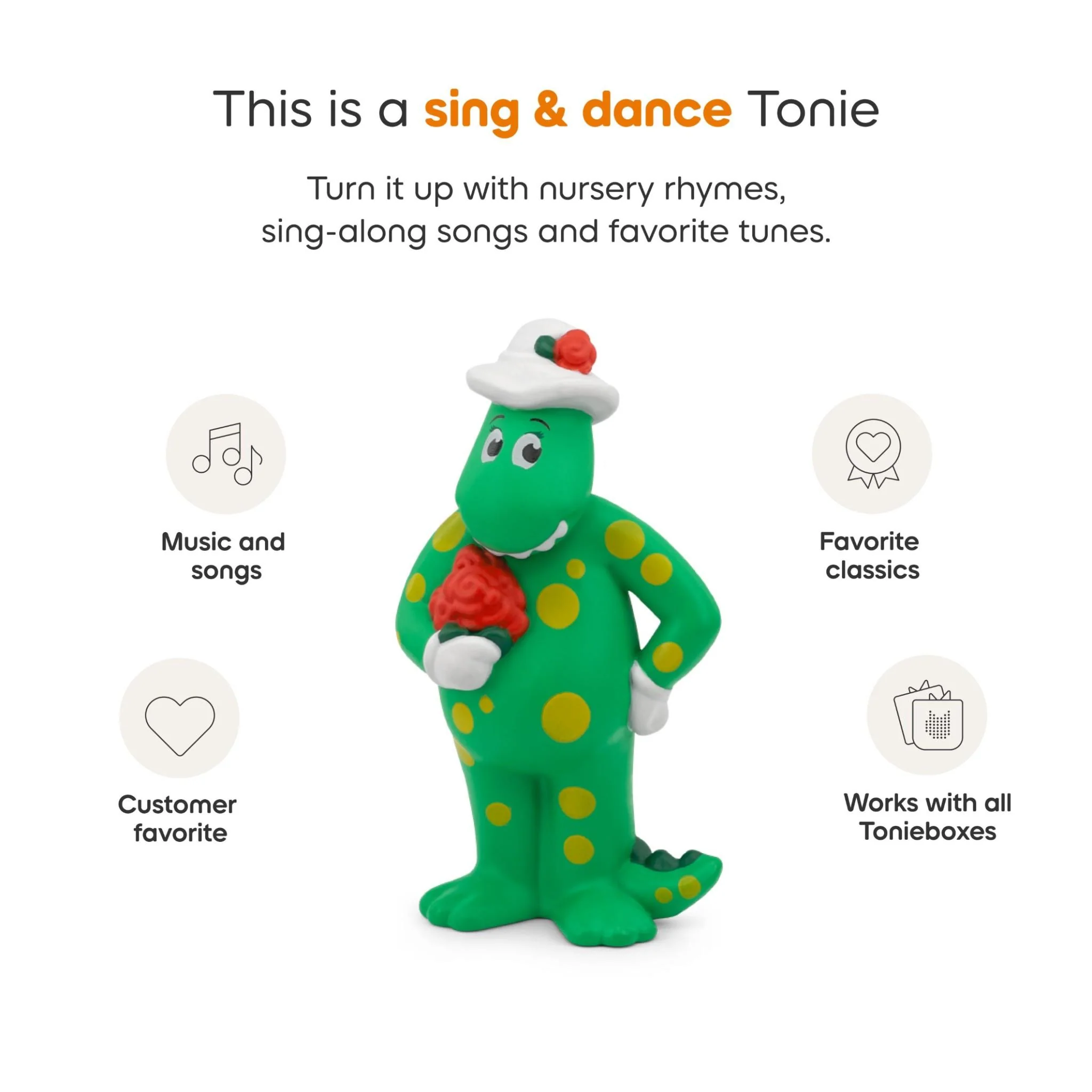 Wiggles - Dorothy The Dinosaur Tonie Audio Character - Image 3