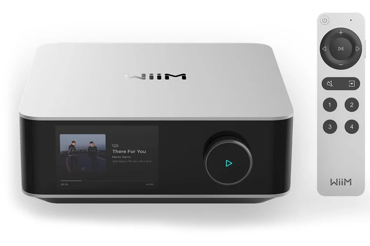 WiiM Amp Ultra Wireless Audio streaming Amplifier - Silver - Image 2