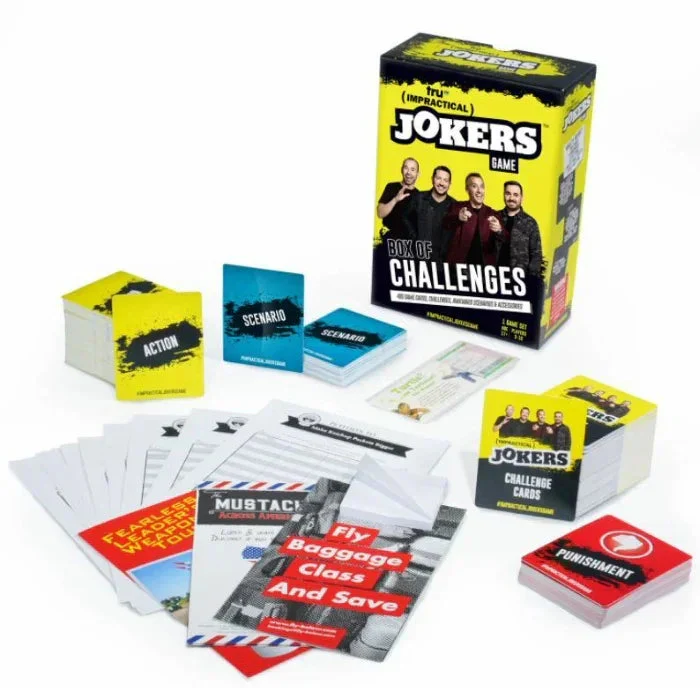 Wilder Games Impractical Jokers Box of Challenges Party Game - Image 3