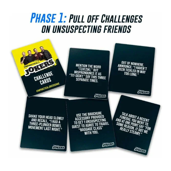 Wilder Games Impractical Jokers Box of Challenges Party Game - Image 4