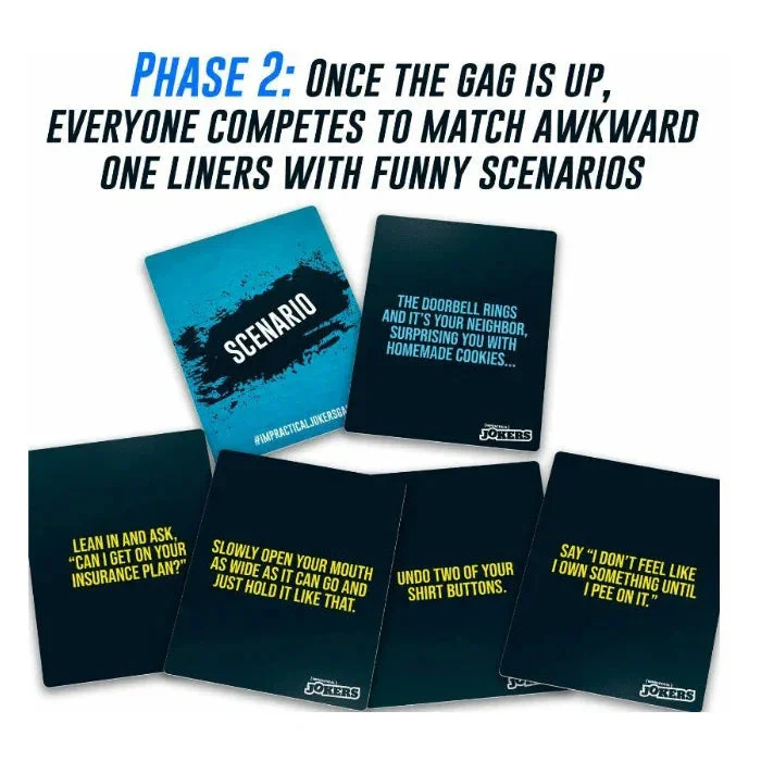 Wilder Games Impractical Jokers Box of Challenges Party Game - Image 5