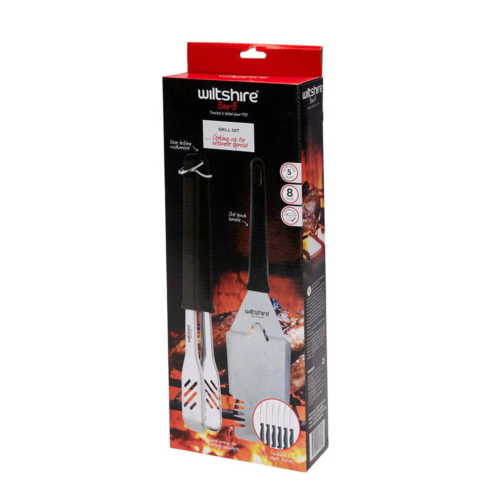 Wiltshire Bar-B Ultimate Grilling BBQ Cooking Tool Set - Image 2